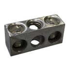 NVENT ERIFLEX - Barra messa terra neutro alluminio stagnato 2 connessioni mors terra neutro 2 usc all st.