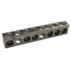 NVENT ERIFLEX - Barra messa terra neutro alluminio stagnato 6 connessioni mors terra neutro 6 usc all st.