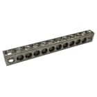 NVENT ERIFLEX - Barra messa terra neutro alluminio stagnato 10 connessioni mors terra neutro 10 usc all st.