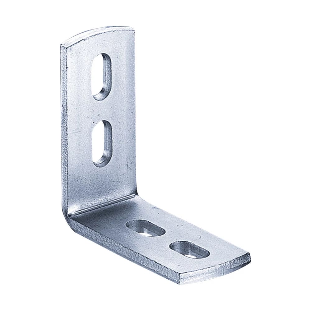 NVENT CADDY - Staffa angolare asolata profilo C 4 fori, E0, E0L, E1 CH, 2-2 SLOT AN BRACK.