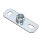 NVENT CADDY - PBF Piastra base a due fori per tubo filettato, 1/2" Gewinde, 80 mm, 2 H BASEPLATE THR P,1/2 GEWINDE,80 M.