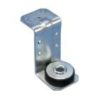 NVENT CADDY - Fissaggio condotto aria EQZS rotondo con silenziatore e riduttore di rumore FX, a forma di Z-SHAP.