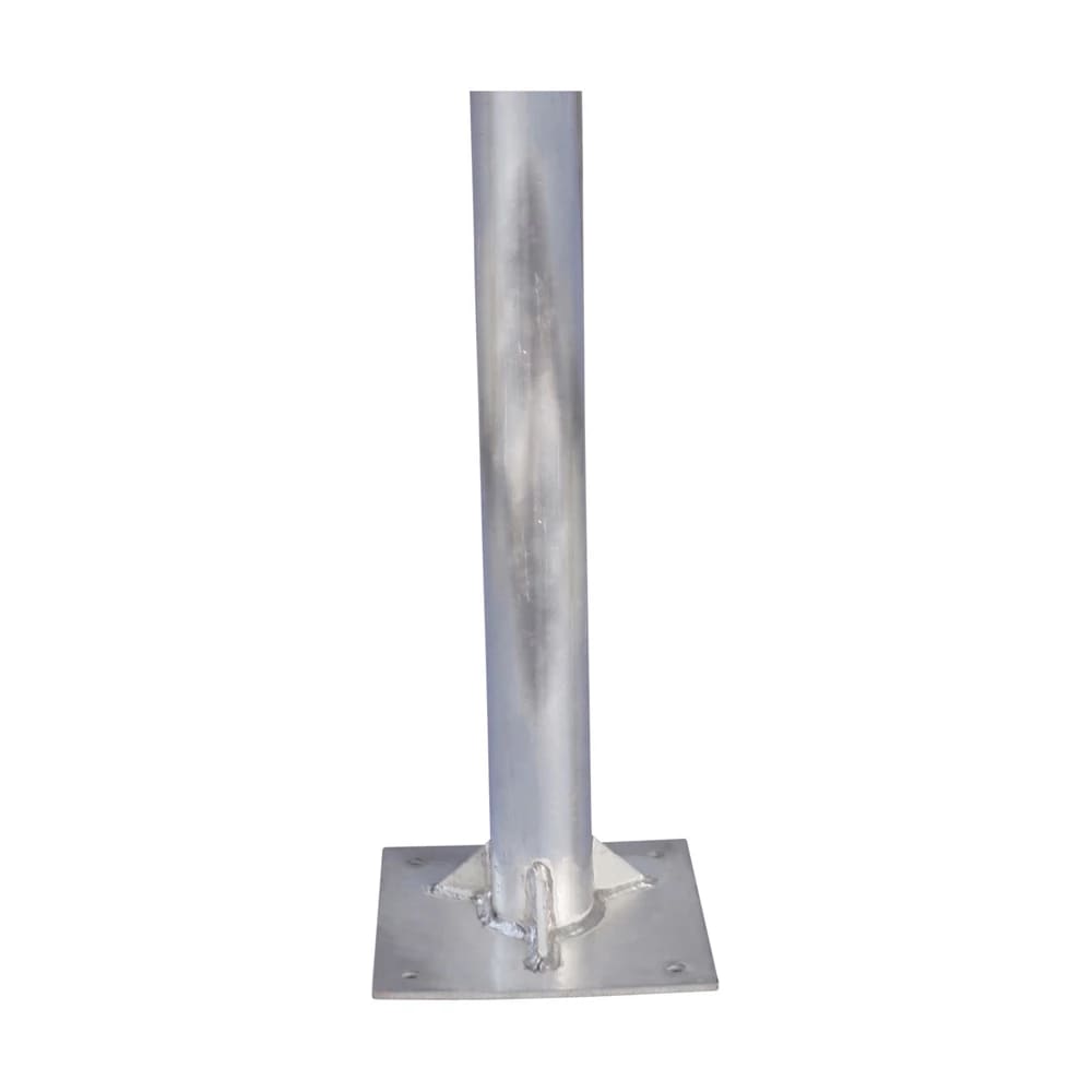 NVENT ERICO - Aluminum mast with base, 6m height, 69.9mm diameter.