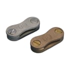 NVENT ERICO - Morsetto a nastro ottone 25 x 6 mm, nudo, per fissare nastri in ottone da 25 x 6 mm.