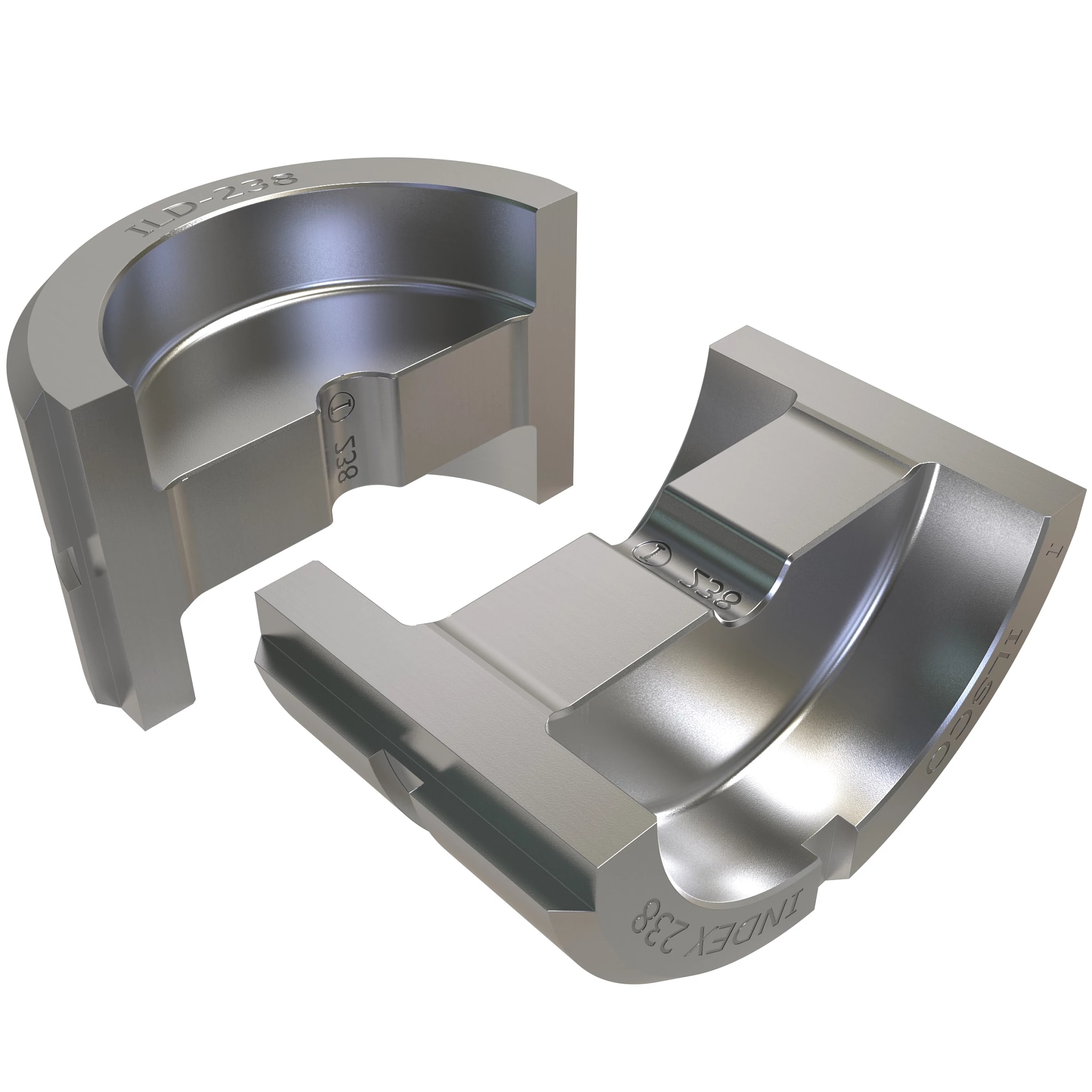 NVENT ERIFLEX - U-Die in acciaio inossidabile, Indice 238, ILD-162 IRG DIE ULT-1.