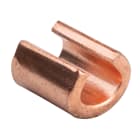 NVENT ERICO - Crimp connector for copper grounding, 10-6 mm2, with 6 mm2 stranded wire matrices.