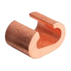 NVENT ERICO - Crimp connector for copper grounding, 70-50mm2 main wire size, with 35-10mm2 twisted wire matrices.