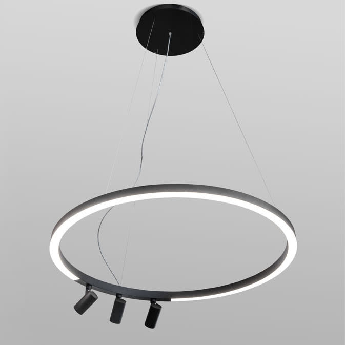 ESSE-CI - ONE RING SPOT/VT 9W 500MA 3000K CRI>90 2