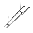 ESSE-CI - PIPE LINE/DK 62W 3000K CRI>90 HIGH CONTR