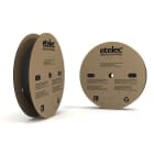 ETELEC - Guaina termorestringente gialla in bobina 2:1 a basso spessore per diametro cavo 1,4-2,2mm