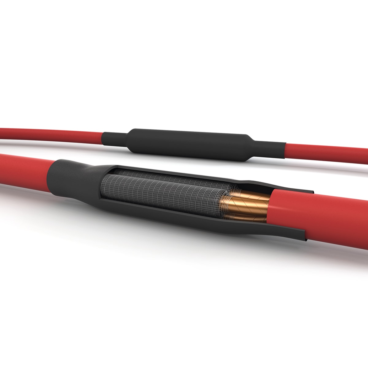 ETELEC - Giunto termorestringente MT per cavi tripolari a isolamento estruso 95-240 mm2 24kV JT242403