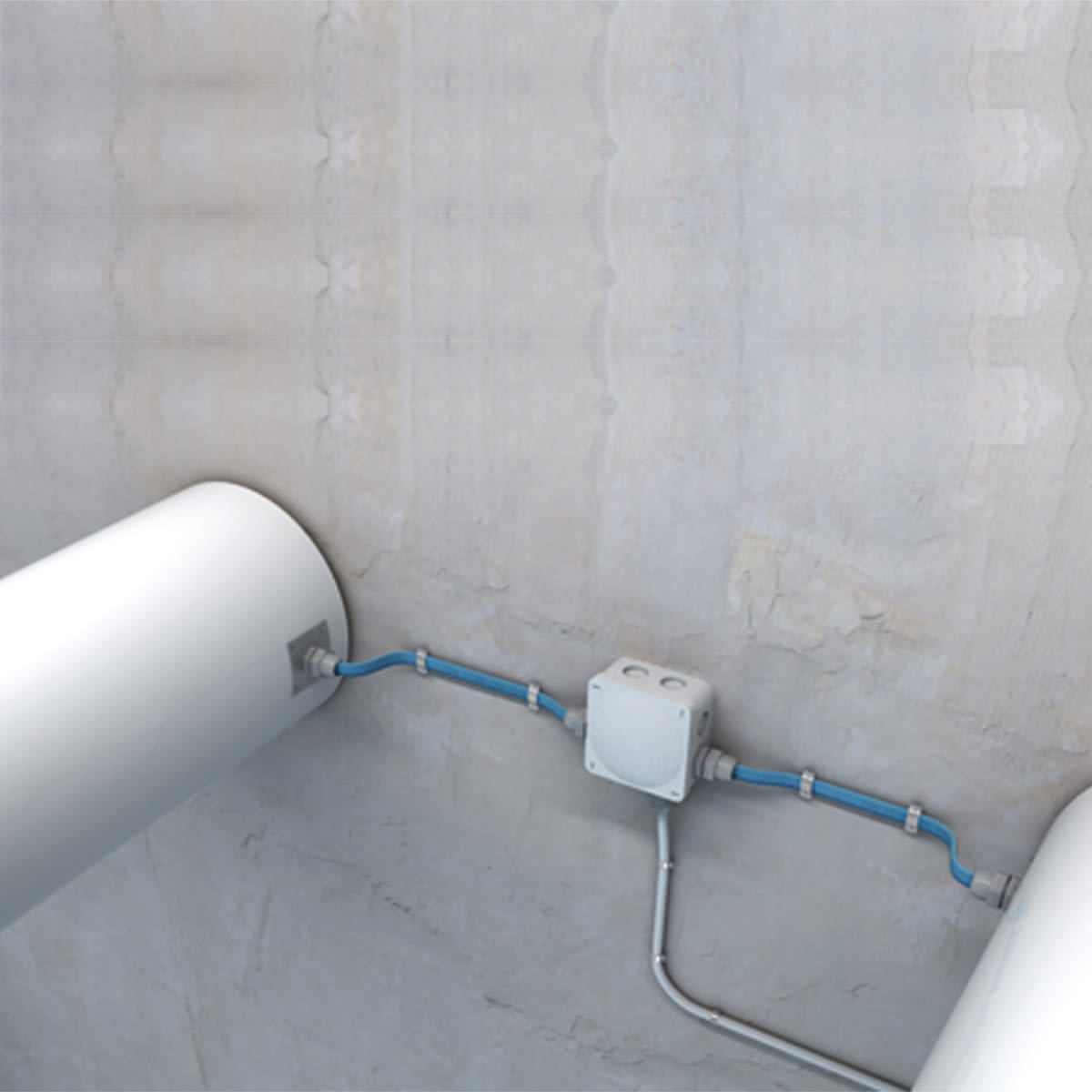 ETELEC - Kit attraversamento coibente per cavi scaldanti autoregolanti serie HTC-S KCP00S