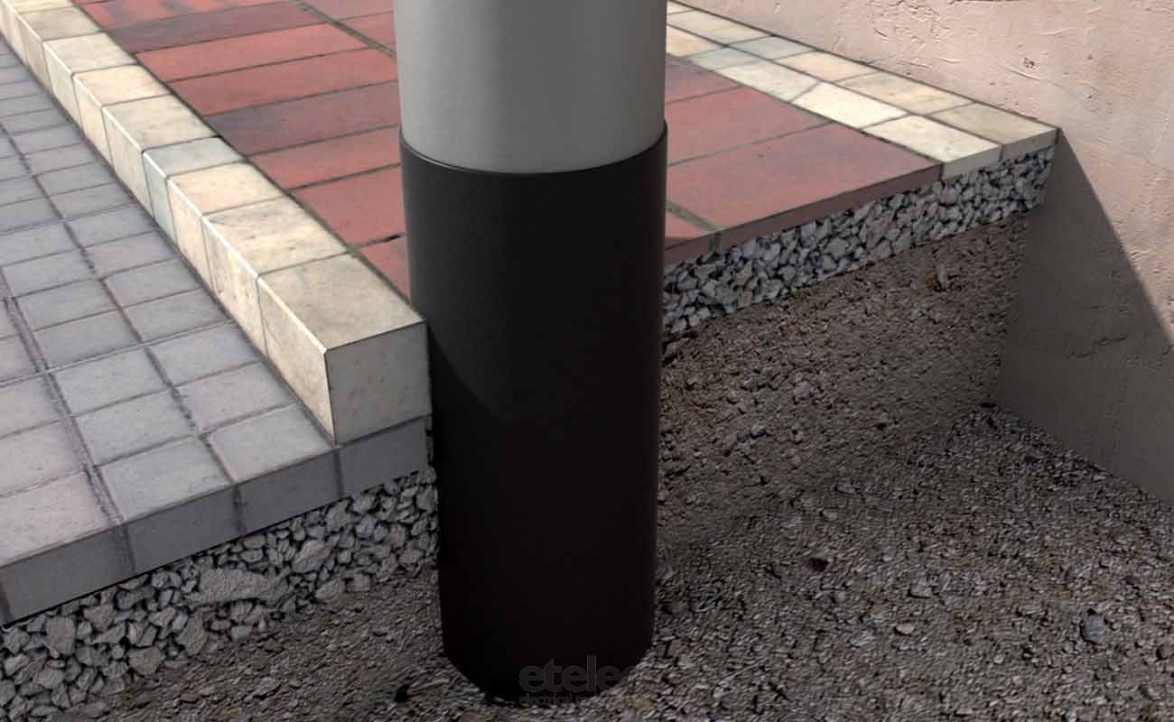 ETELEC - Guaina termorestringente anticorrosiva protezione pali con diametro 85-105 mm per pali da installare PA1121