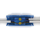 ETELEC - Giunto in linea a isolamento in gel per connessione cavi quadripolari 4-16mm2 + separatore fasi SH0416