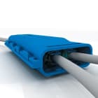 ETELEC - Giunto in derivazione Y a isolamento in gel per connessione cavi unipolari 2,5-25mm2 + connettore SH6150