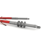 ETELEC - Terminali autorestringenti da esterno per 3 cavi unipolari armati 70-300 mm2 36 kV TB363002A