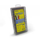 ETELEC - Guaine termorestringenti colorate kit di spezzoni assortiti poliolefina reticolata 2:1 TUBOX002