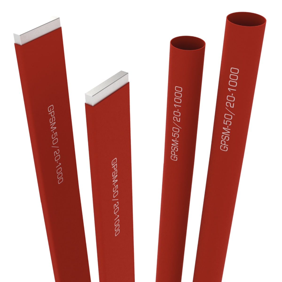 ETELEC - Guaina termorestringente medio spessore per isolamento sbarre diametro 6,5 x 12 mm fino a 24kV - 1m