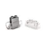 ETELEC - Connettore a U con serraggio a vite per connessioni in linea e derivazione cavi unipolari 2,5-25mm2