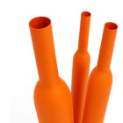 ETELEC - Guaina termorestringente arancione 3:1 in dispenser a basso spessore per diametro cavo 3-1 mm