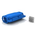 ETELEC - Giunto in linea a isolamento in gel per connessione cavi tripolari 1,5-1,5mm2 + morsettiera mammut