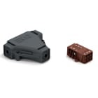 ETELEC - Dispositivo di connessione IP68 in derivazione T ad isolamento in gel tripolare Imballo industriale
