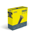 ETELEC - Guaina trecciata in poliestere per diametro di legatura 12-29 mm - Grigia CB2015