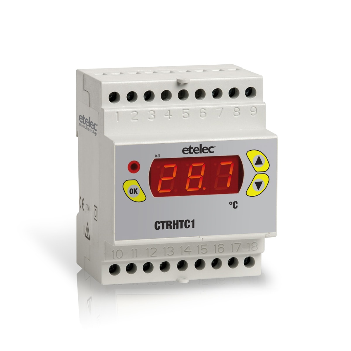 ETELEC - Centralina termostatica di controllo per impianti scaldanti per tracciamento tubazioni e serbatoi