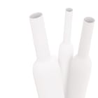 ETELEC - Guaina termorestringente bianca 2:1 in barre 1m a basso spessore per diametro cavo 3,8-5,8mm