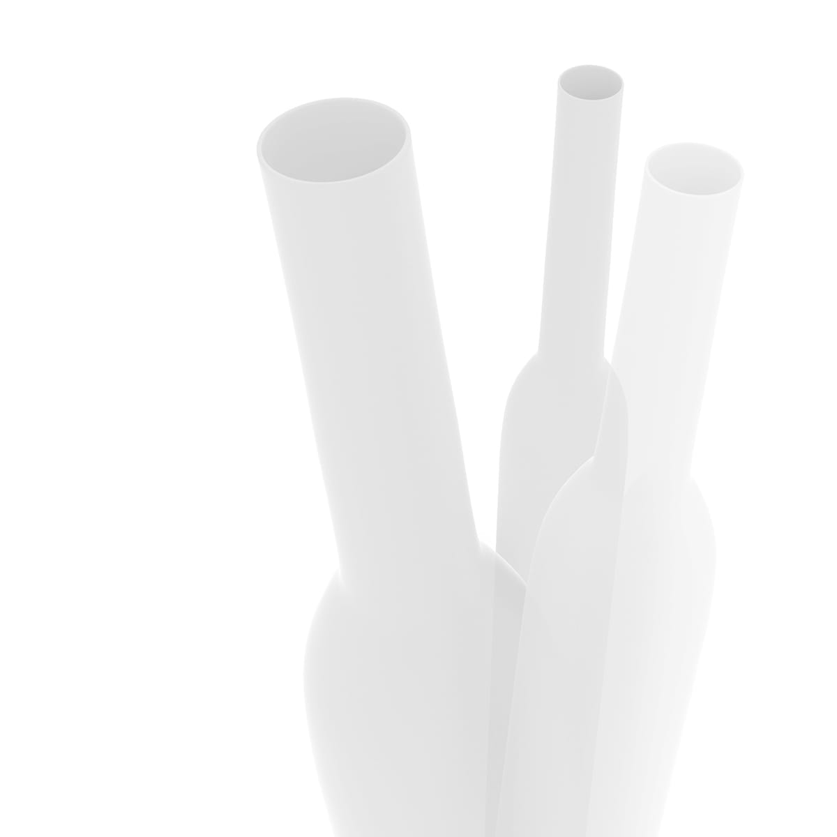 ETELEC - Guaina termorestringente trasparente 2:1 in barre 1m a basso spessore per diametro cavo 15,2-22,9mm