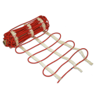 ETELEC - Tappetino scaldante a potenza costante preassemblato per rampe e superfici esterne - 4 m HTRC04