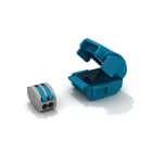 ETELEC - Dispositivo di connessione IPX8 ad isolamento in gel con 1 connettore a leve SBOX a 2 vie