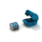 ETELEC - Dispositivo di connessione IPX8 ad isolamento in gel con 1 connettore a leve SBOX a 3 vie