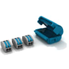 ETELEC - Dispositivo di connessione IPX8 ad isolamento in gel con 3 connettori a leve SBOX a 2 vie