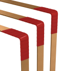 ETELEC - Nastri termorestringenti per isolamento sbarre di Media Tensione - altezza 50 mm , bobina da 10 m