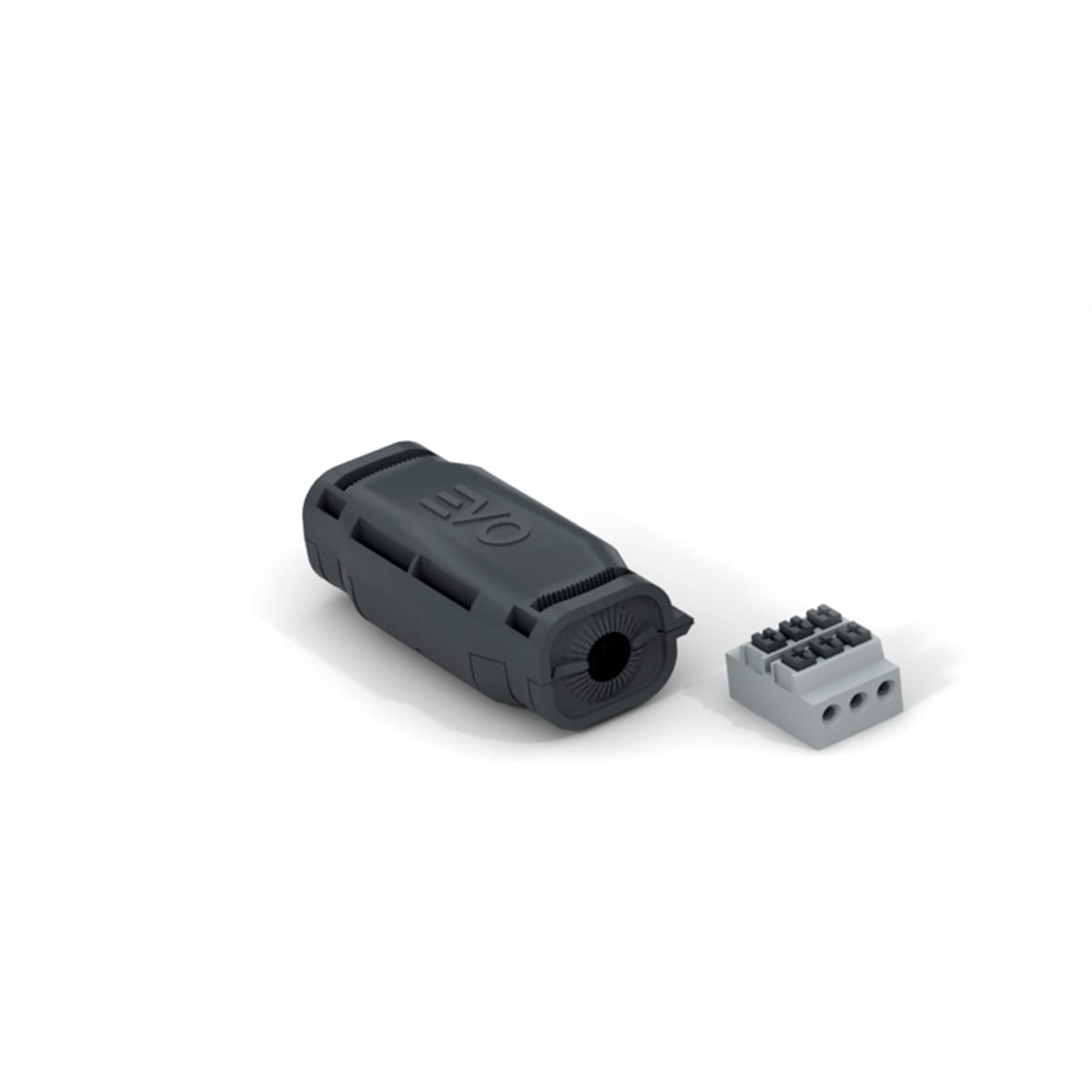 ETELEC - Ginto IP68 in linea isolamento in gel per cavi tripolari con morsettiera Imballo industriale