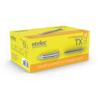 ETELEC - Tassello universale in nylon per fissaggi leggeri 8 x 40 mm 100 PZ + Vite 5 x 45 mm incluse