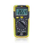 ETELEC - Multimetro digitale portatile per tensione AC/DC fino a 500 V, corrente DC, test continuita'