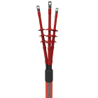 ETELEC - Terminale termorestringente da esterno per cavi tripolari armati 16-25 mm2 fino a 17,5 kV