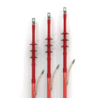 ETELEC - Terminale termorestringente da esterno per cavi unipolari con schermo a tubo Al 120-185mm2 24kV
