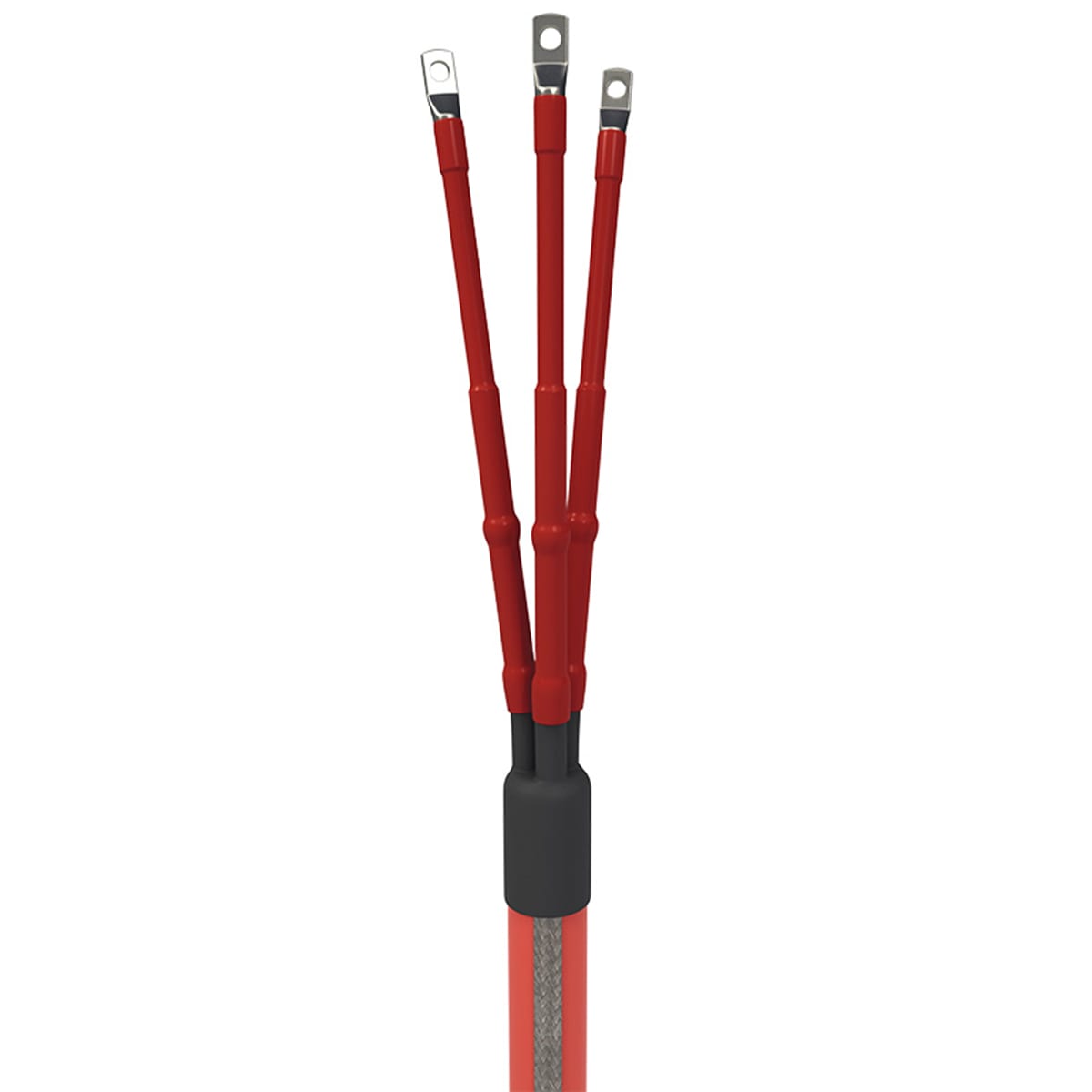 ETELEC - Terminali termorestringenti MT da interno per 1 cavo tripolare armato 95-240 mm2 fino a 24 kV