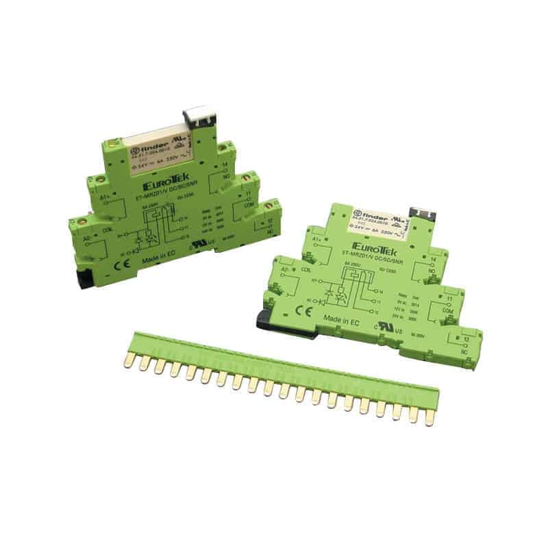 EUROTEK - ET-MRZ01/24AC-DC/SC/SNR 1RELAY SLIM 24AC