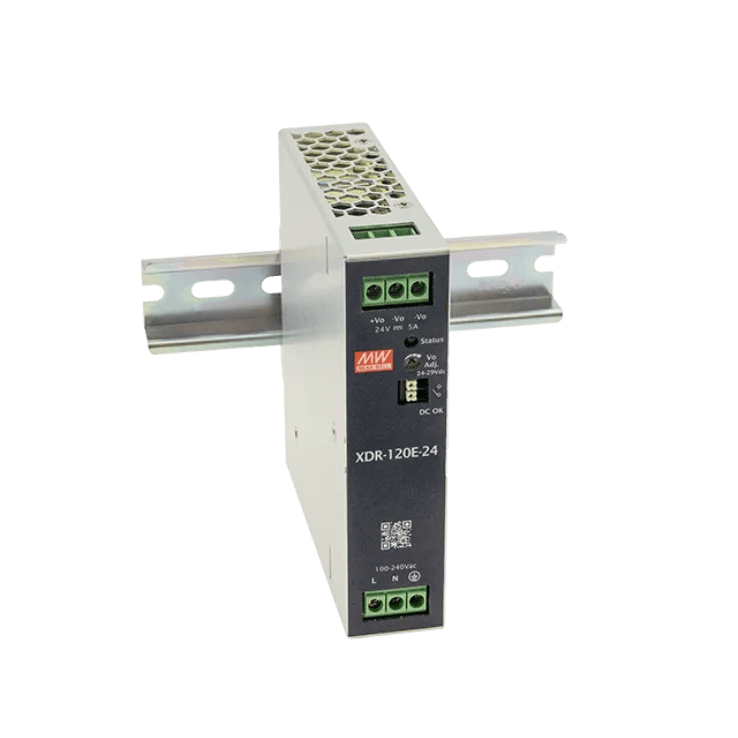 EUROTEK - XDR-120E-24 ULTRA SLIM DIN 120W 24V
