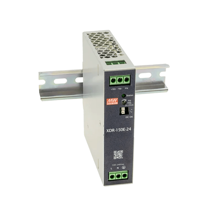 EUROTEK - XDR-150E-24 ULTRA SLIM DIN 150W 24V