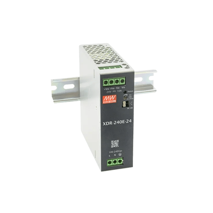 EUROTEK - XDR-240E-24 ULTRA SLIM DIN 240W 24V