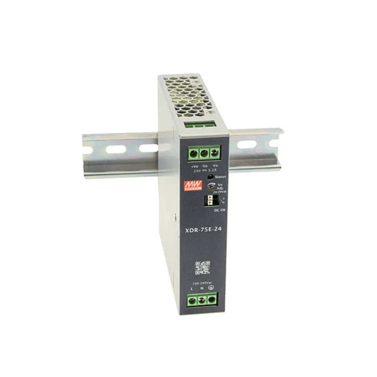 EUROTEK - XDR-75E-24 ULTRA SLIM DIN 75W 24V