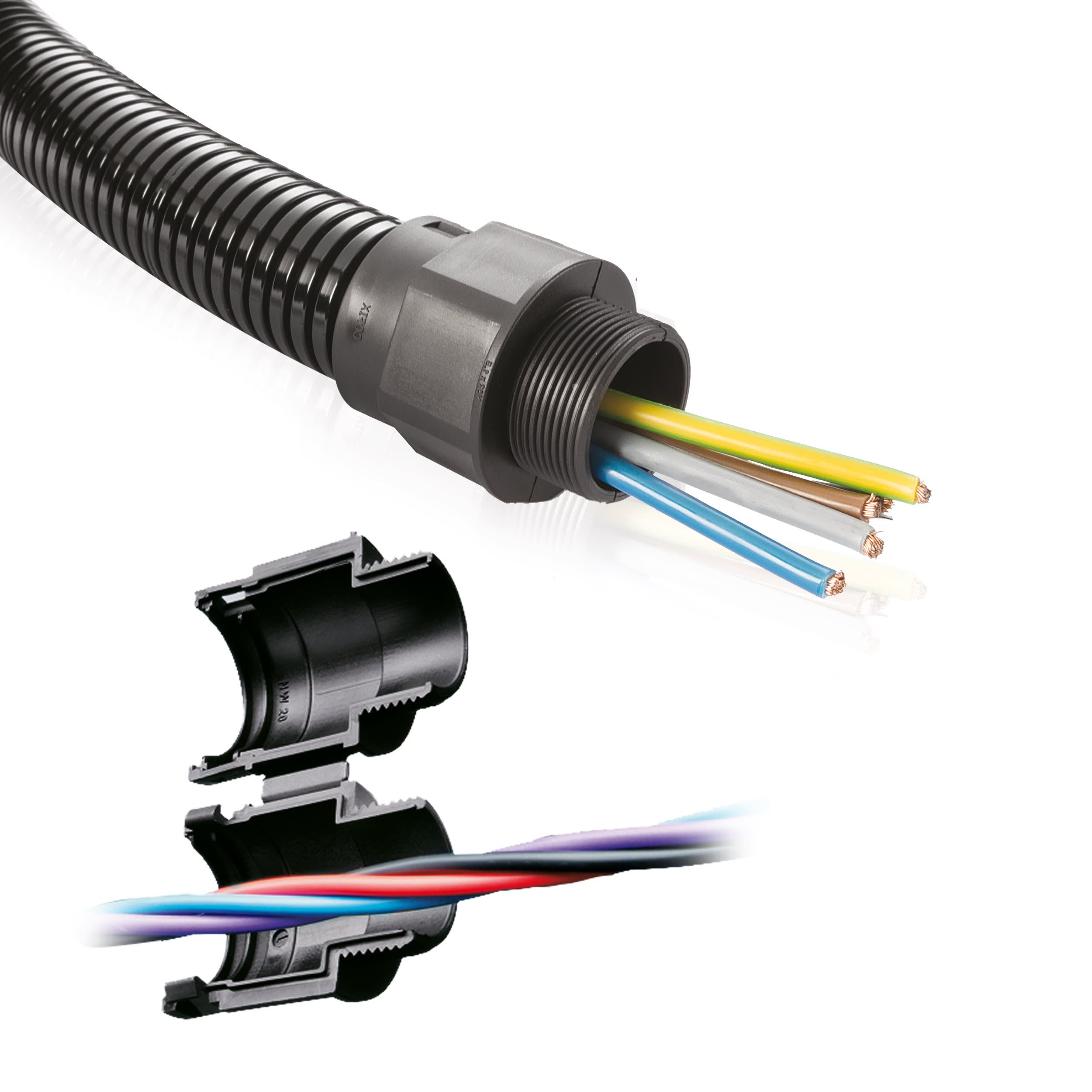 EURO 2000 - RACCORDO APRIBILE PA6 NW37 M40 P65040