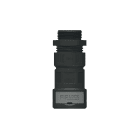 EURO 2000 - RACC. PRESS. MF PA66 NW12 1/2 NPT NERO