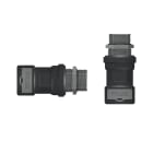 EURO 2000 - RAC.PRES.MFMET.PA6 17 NPT 3/4' NERO P86304