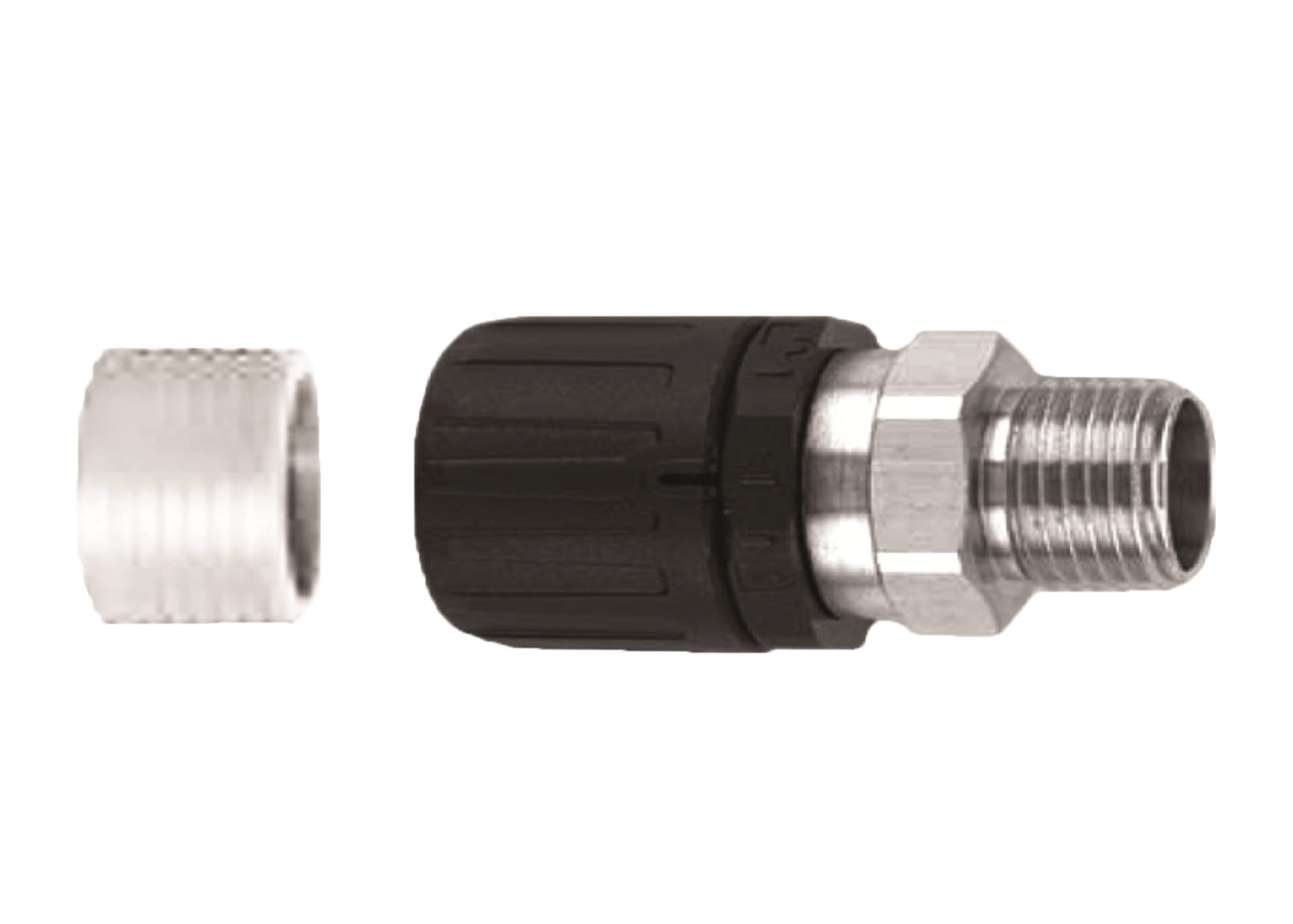 EURO 2000 - RACCORDO MG PA66 MET.NW 12 ISO16 IP67/68